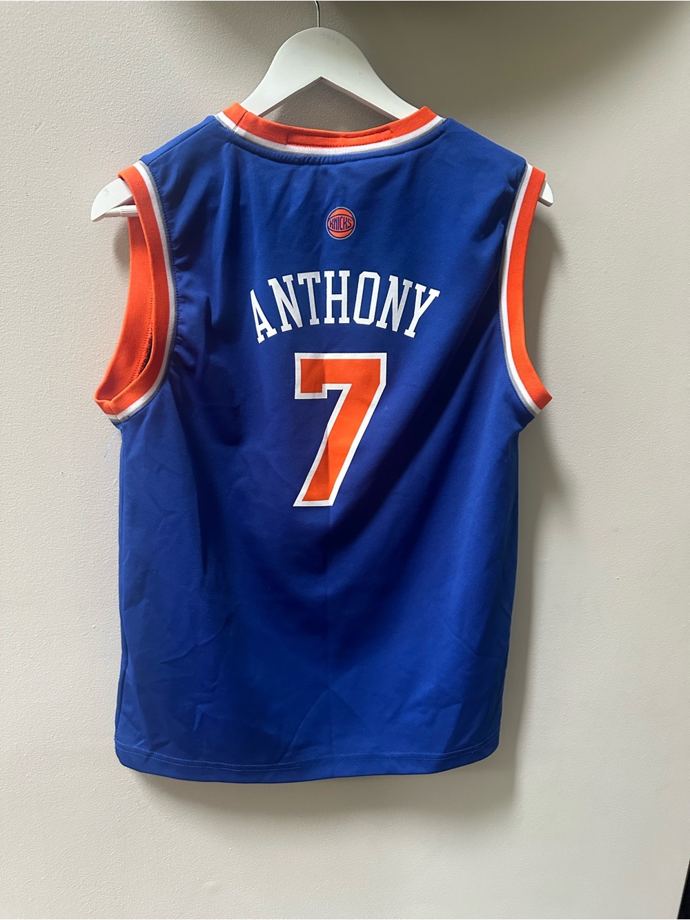 Adidas NBA New York Knicks Carmelo Anthony #7 Jersey Size Youth L (14-16)